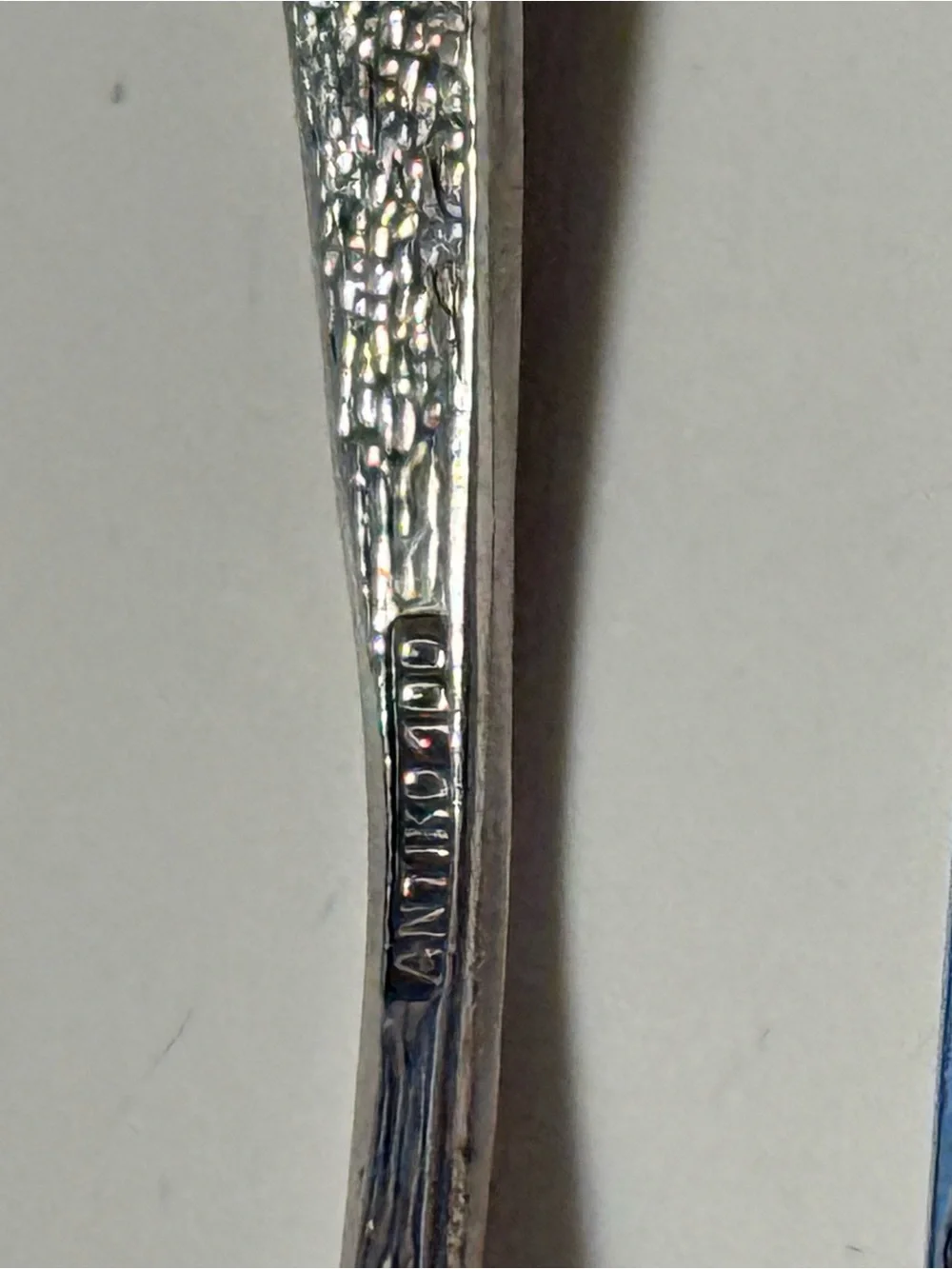 Hildesheimer Rose Handle Silver-Plate Serving Spoon Set of 4 p